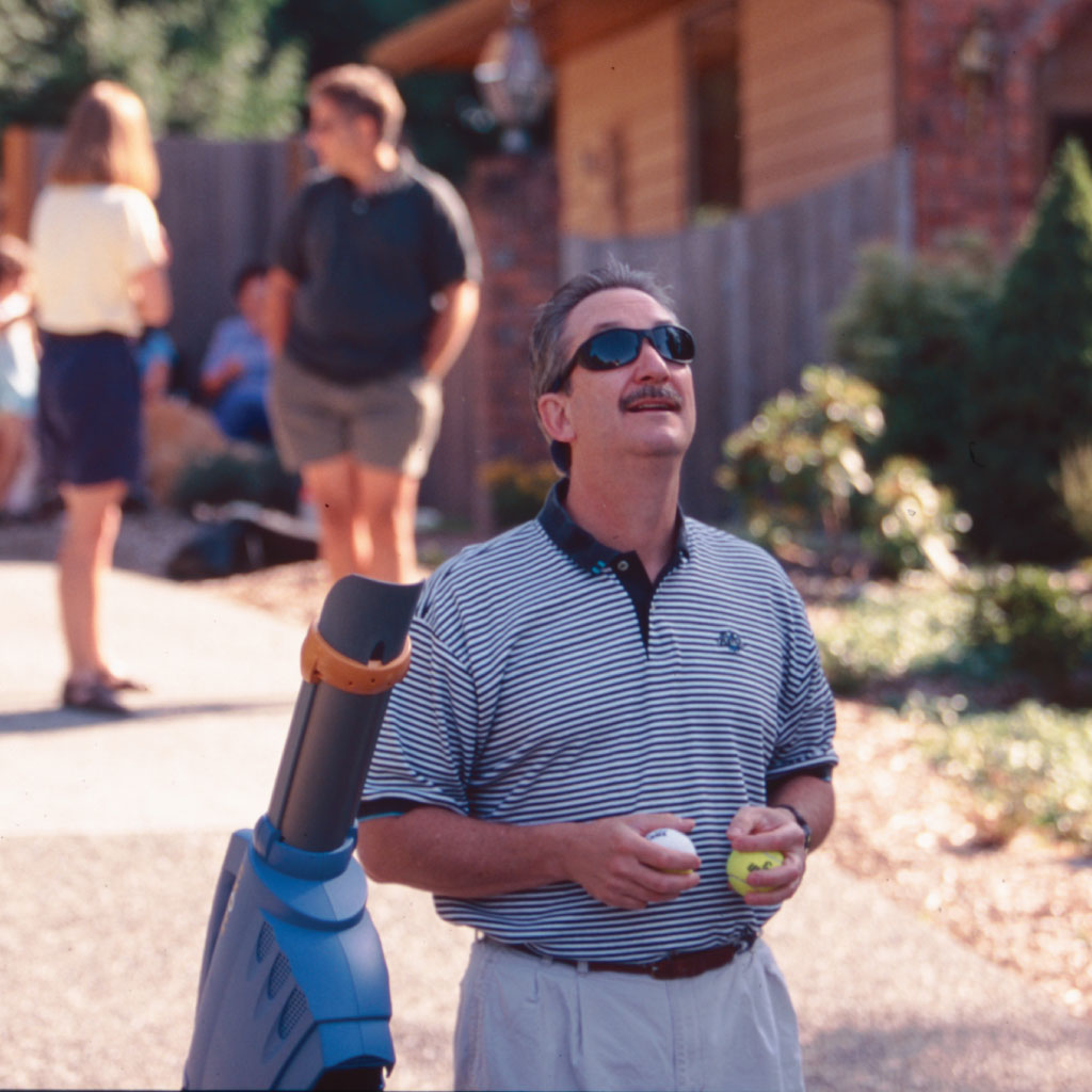 About Zooka Sports section highlighting our baseball pitching machine innovation