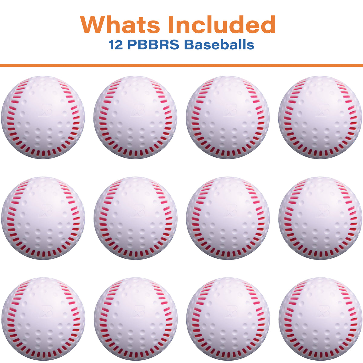 Zooka Seamed Dimple Balls PBBRS