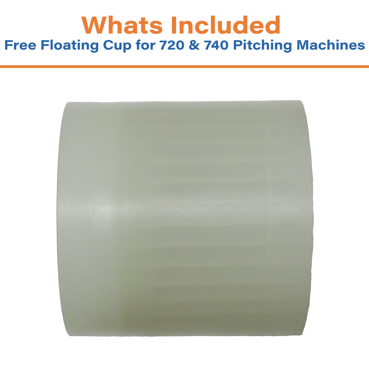 Replacement Throwing Cup Zooka 740 and Zooka 720 Baseball Pitching Machines